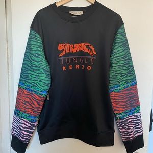 Kenzo/H&M Jungle sweatshirt w/ removable sleeves